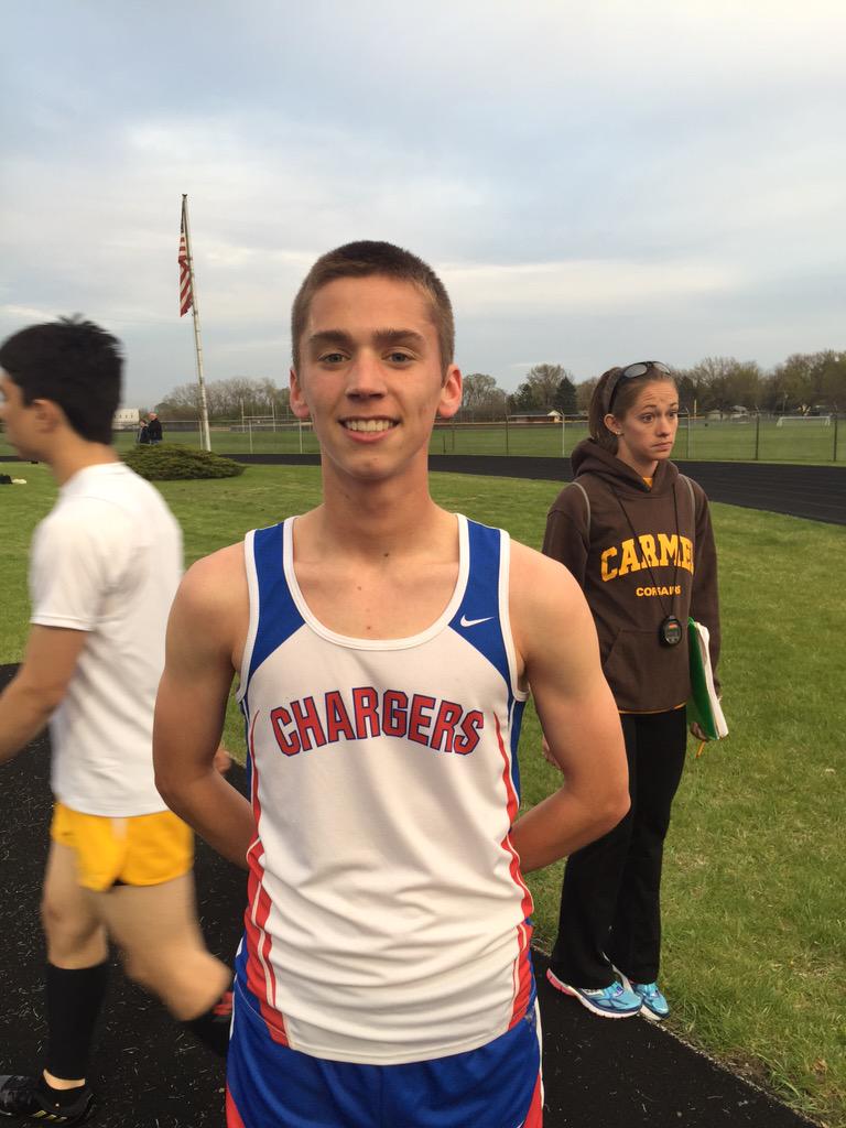 DCHSXC's tweet photo. Kidd Kyle with the big PR!! 2:03.1!! #MidDcrew http://t.co/LkMm9mCvli