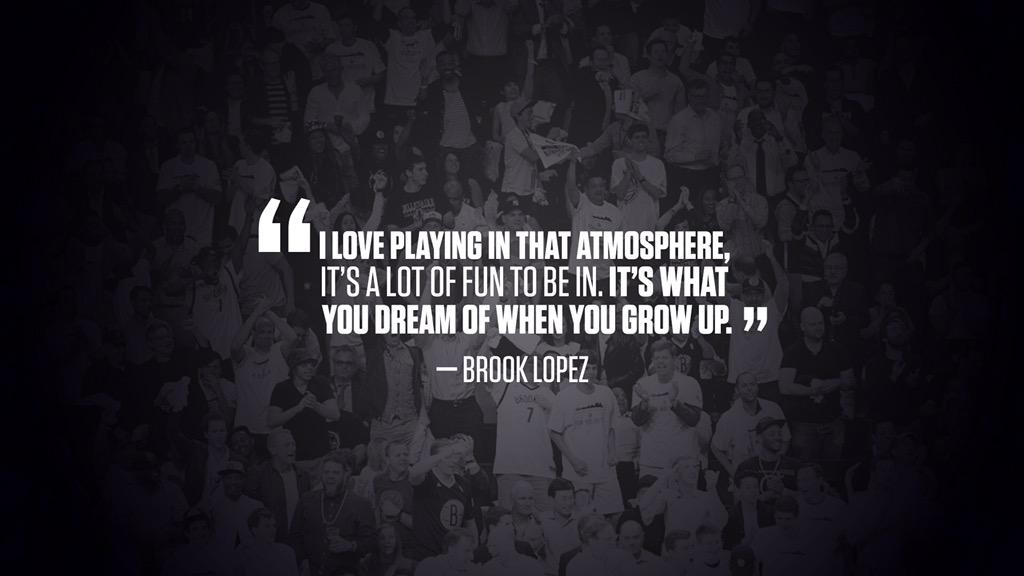 BrooklynNets's tweet photo. Let's keep the Brooklyn Chant going in the 2nd Half! http://t.co/ZycJdhpCBC