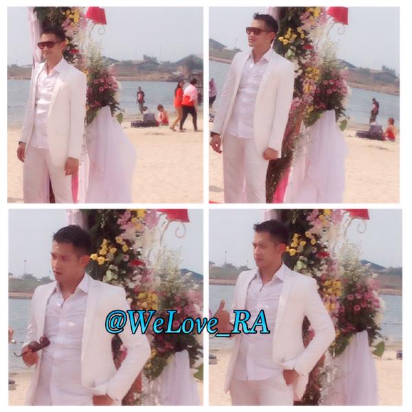 WeLove_RA's tweet photo. Bts #JakartaLoveStory aryo @rezky_fjsi 😘😘😘 http://t.co/2yyprnedYw