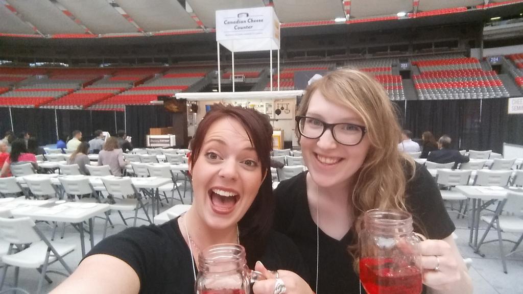 goldenearscheez's tweet photo. Hangin out at #EatVancouver with #cheesecrafters and #titosvodka http://t.co/TffKOpuyMh