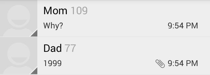 AprilMayJune0's tweet image. I asked my parents the exact same question #typicalanswers