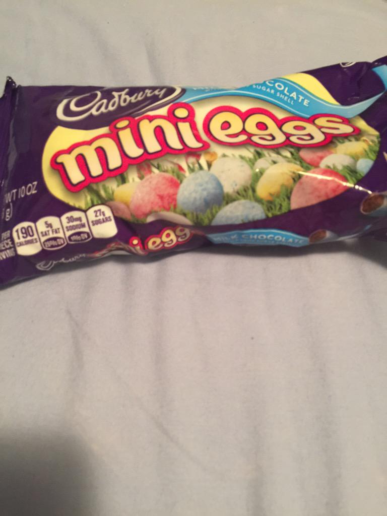 TyNielsen3's tweet photo. Be jealous! #LastPackage #CadburyEggs http://t.co/VNVpHUMWF1