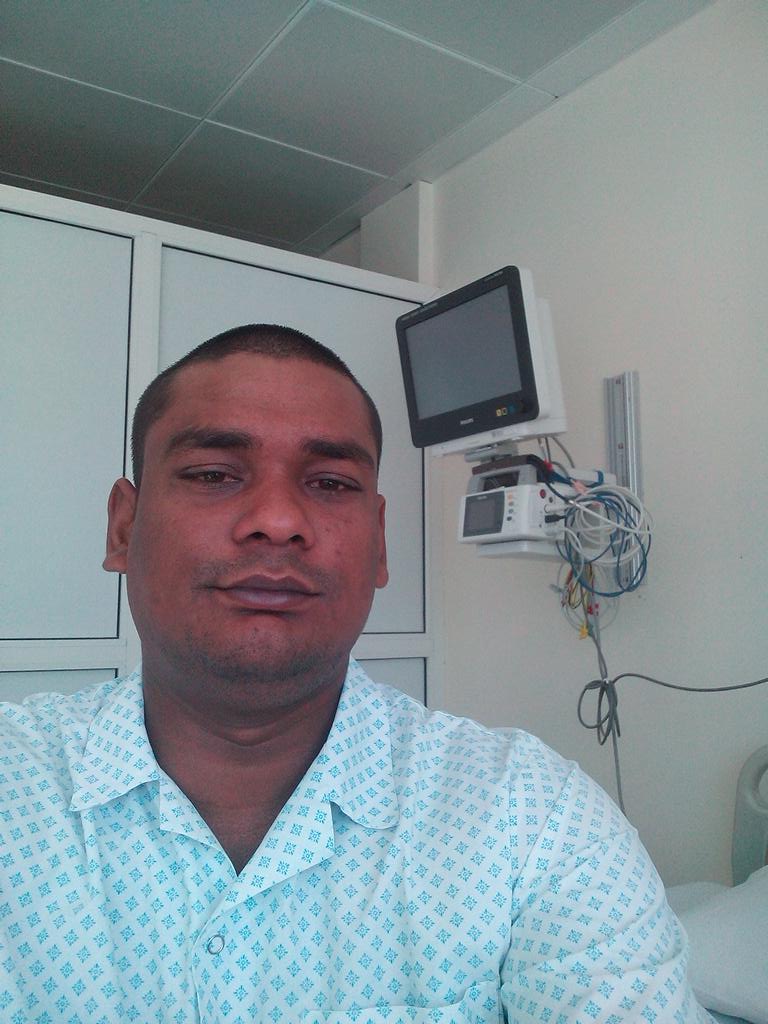 matin1184's tweet photo. I have cancer today my operations 12.00pm NMC hospital .Abu Dhabi .UAE http://t.co/9h7HKlJMKu