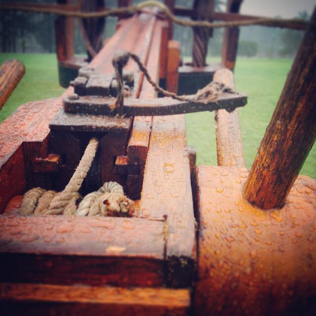 11thlegion's tweet photo. @11thlegion: Braving the rain at #GAJCL Convention #RockEagle #romanarmy #romansoldier #roman #livinghistory http://t.co/pe0pYJcqcy