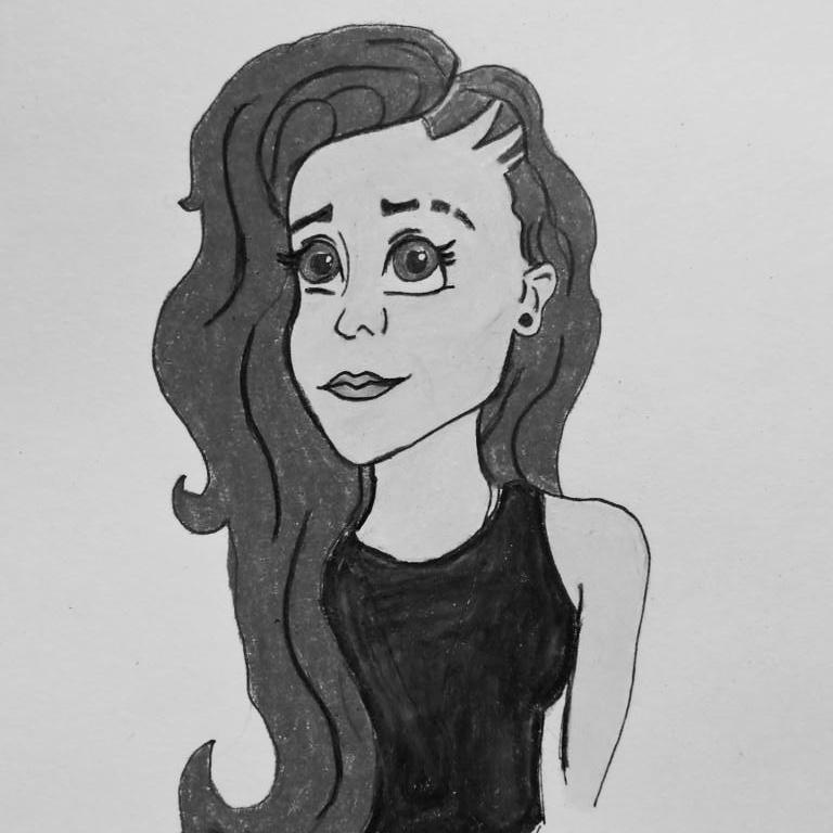 HarleyMichelleQ's tweet image. I drew @LYNNGVNN as a cartoon.