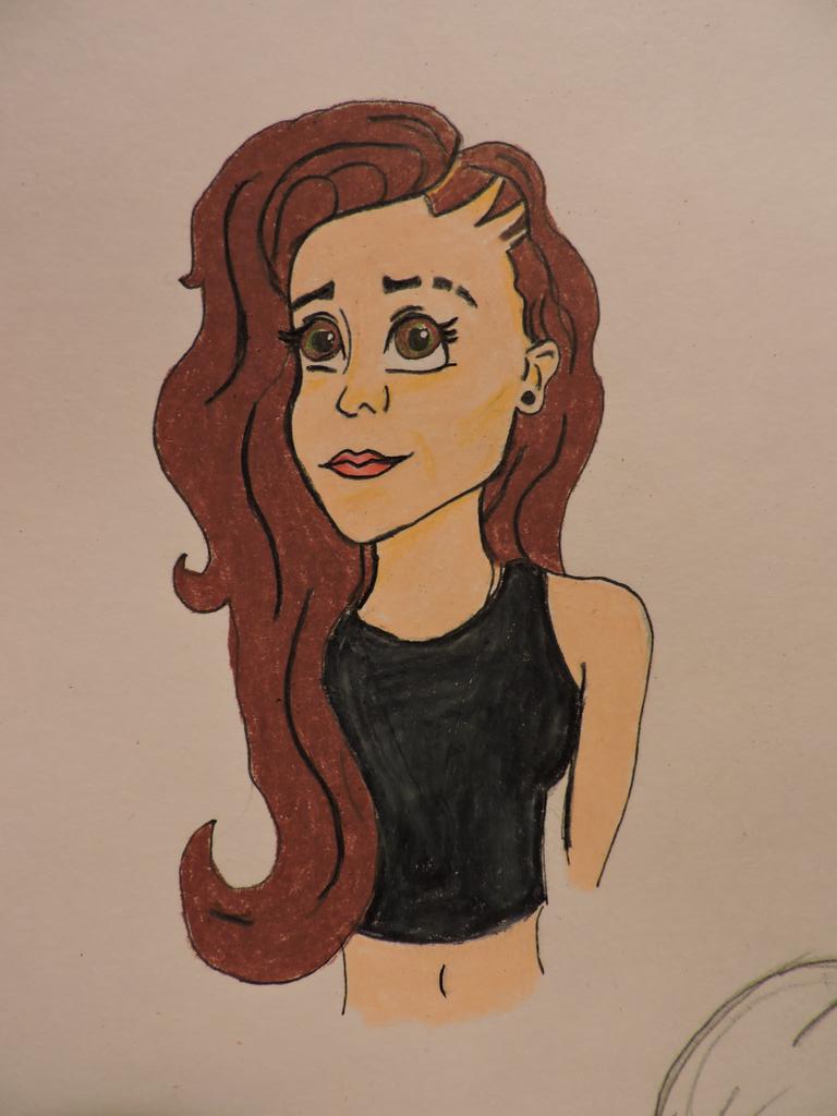 HarleyMichelleQ's tweet image. I drew @LYNNGVNN as a cartoon.