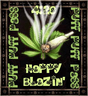 Happy 4/20 yall. Stay high and blessed and pass that shit to the left!! http://t.co/T76UpT56Rj