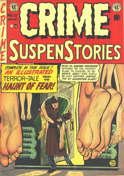 horrorcomics's tweet photo. Crime SuspenStories 11 SOTI Cover http://t.co/07GdSD6QND