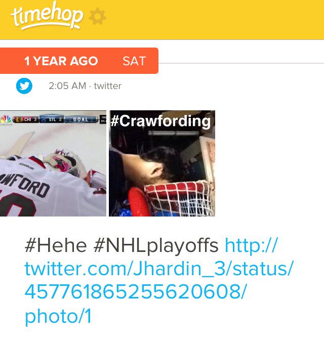 Jhardin_3's tweet photo. A year ago today #Crawfording was born ๐ http://t.co/rnuBJVZxbU