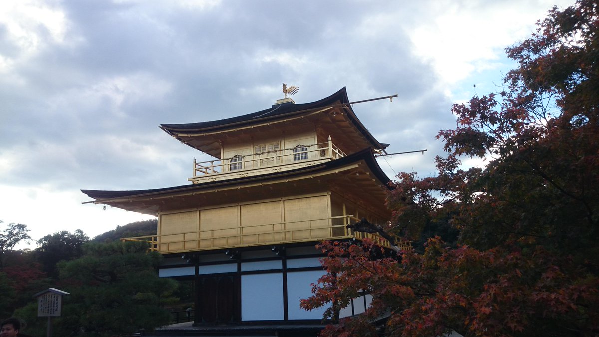 HeightJun's tweet image. 京都の金閣寺