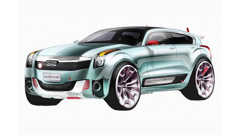 formtrends's tweet photo. First images of #Qoros' new 4.2m-long plug-in hybrid powered SUV concept #Shanghai2015 @QorosAuto http://t.co/FekrjhtoaJ
