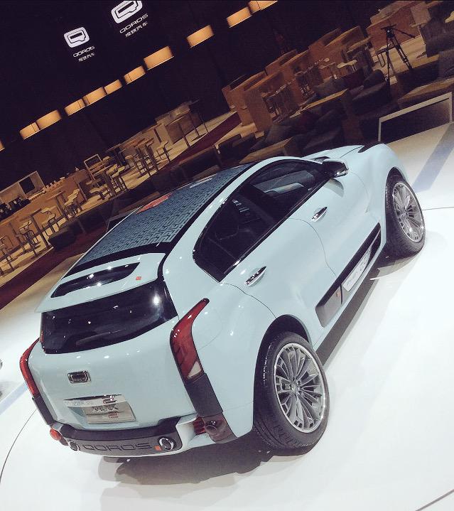 formtrends's tweet photo. First images of #Qoros' new 4.2m-long plug-in hybrid powered SUV concept #Shanghai2015 @QorosAuto http://t.co/FekrjhtoaJ