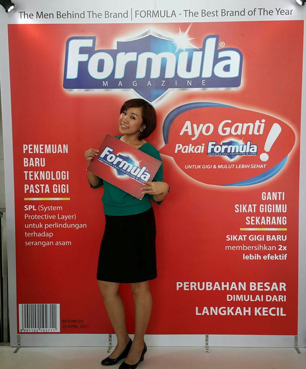 YunaKristina's tweet photo. Karena perubahan dimulai dari diri sendiri..ayo ganti!#AyoGantiPakaiFormula @formulaoralcare http://t.co/kilLk0YLUv