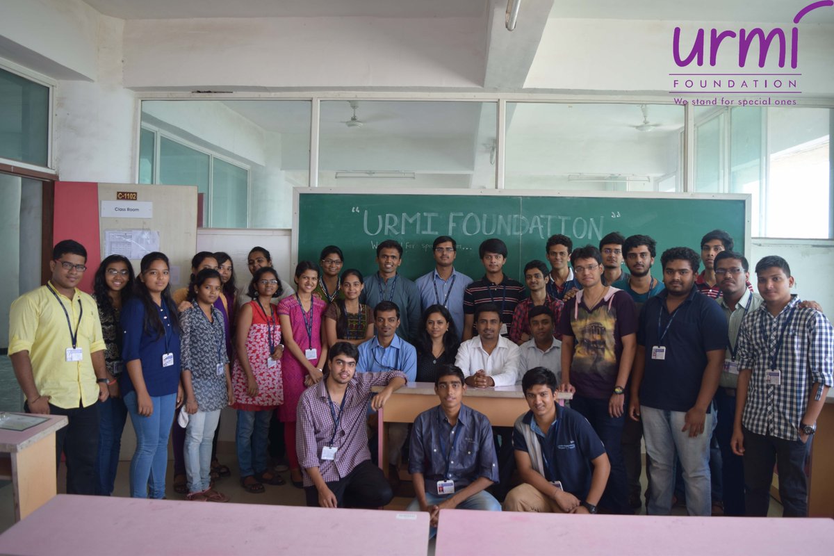 UrmiFoundation's tweet photo. We thank the authorities and students from Datta Meghe College of Engineering (Airoli).
We are proud to have you! http://t.co/uMGPQ1cvVd