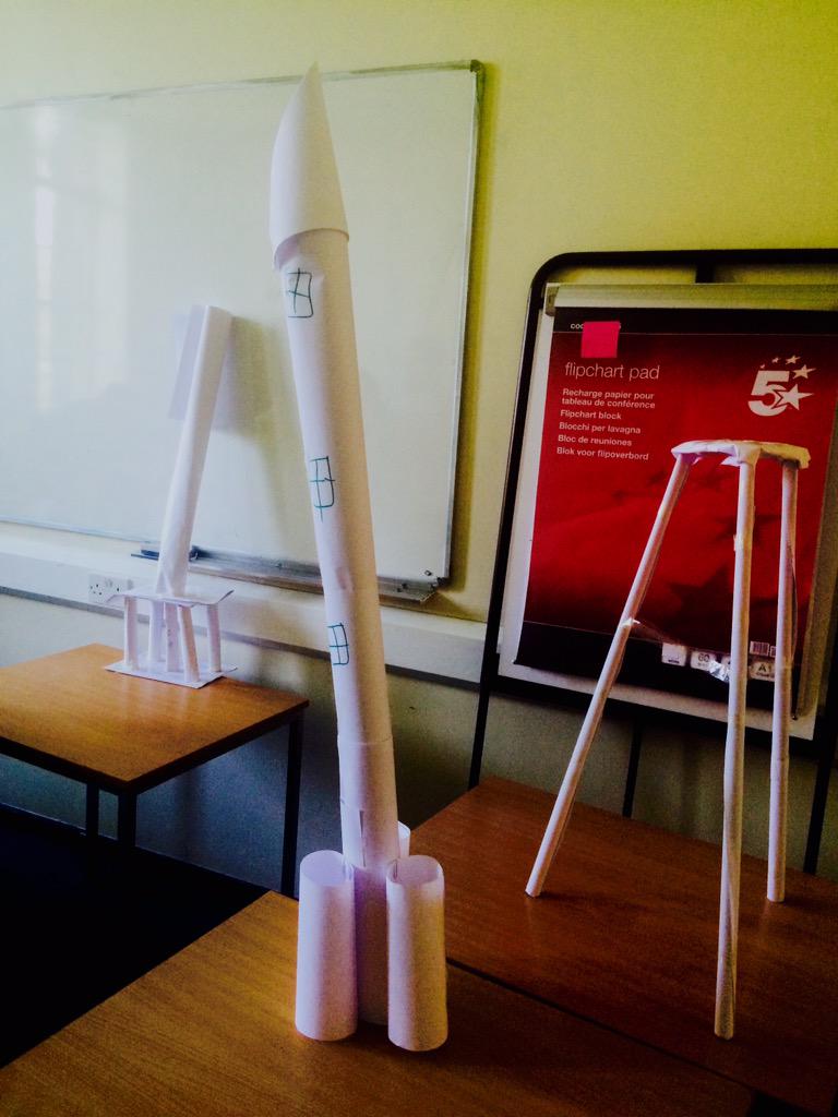 Team building with the paper tower challenge #teamwinner 💯👏