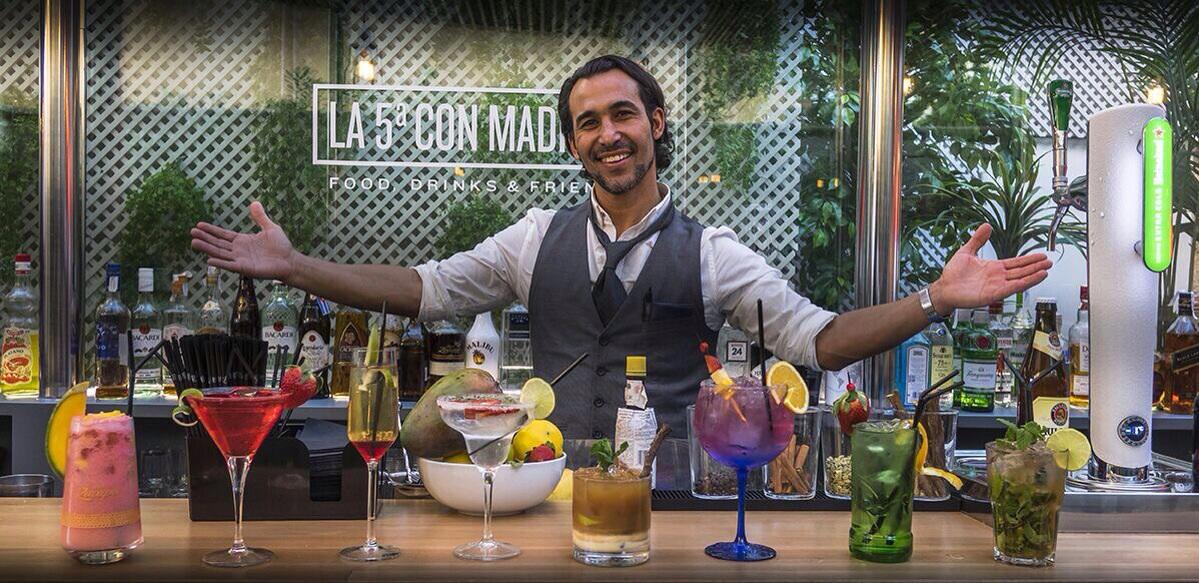 La5conMadison's tweet photo. Nuestro bartender representará a España en la final del  Global Bartender Heineken en Amsterdam. Mucha suerte Ahmed ! http://t.co/wRpn8S8Hy8