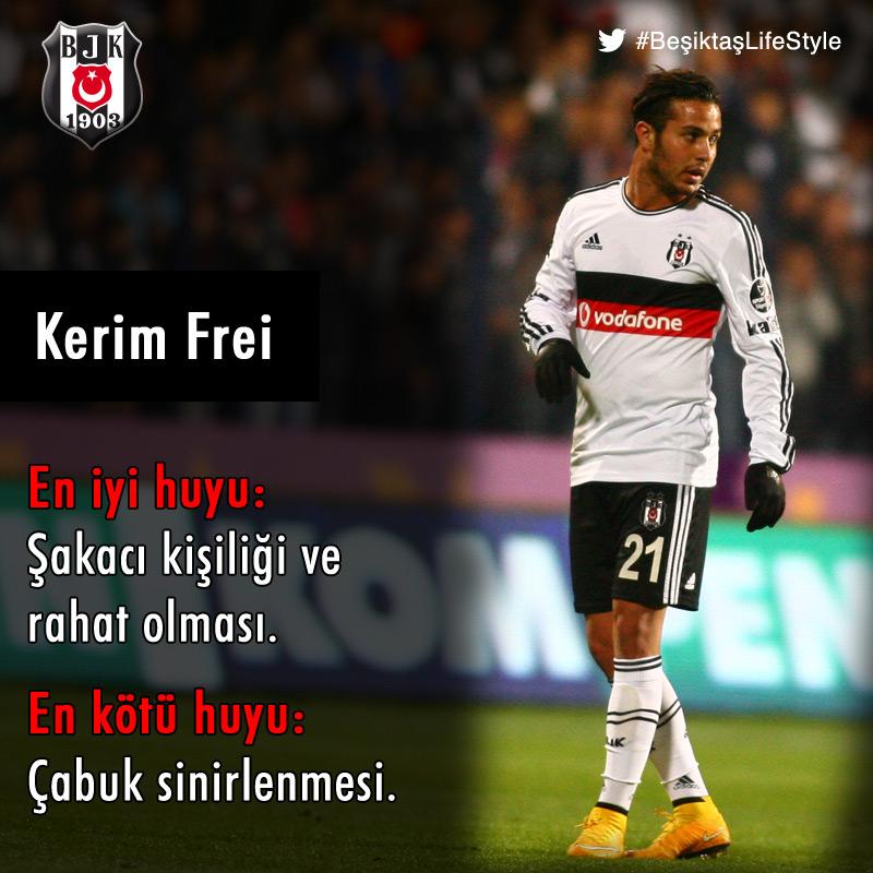 Besiktas's tweet photo. #BeşiktaşLifeStyle

Kerim Frei... http://t.co/hHcIgU6S9H
