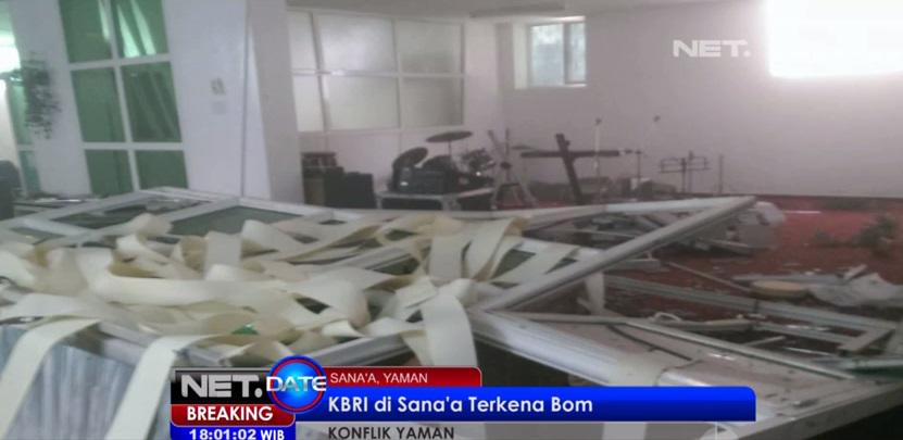 mdtvindonesia's tweet photo. #NETbreakingnews
Kedutaan Besar Republik Indonesia di Sana'a Yaman tekena bom http://t.co/fxfWymoVnl