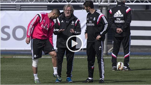 marca's tweet photo. Benzema, K.O. salvo milagro para el #DerbiCapital http://t.co/4sTvYiBhVK http://t.co/pNTN6jNmHq