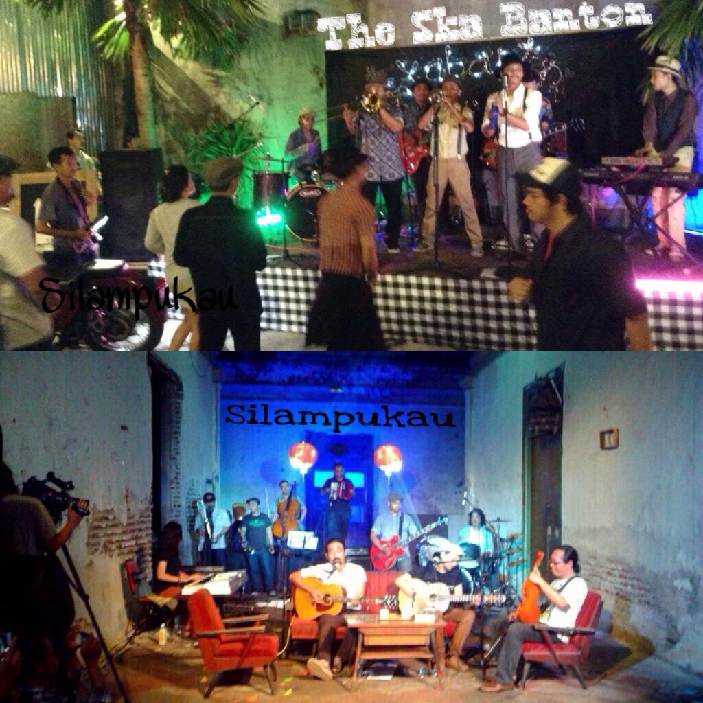 "April Launching"With @TheSkaBanton &amp; <a href="/silampukau/">Orkes Silampukau</a>. Selamat bwt launchingnya!! Paringi sukses trs lan rejeki kathah.