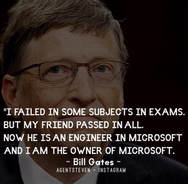 You can learn just as much or more from failure as you can from success!!! Believe Me, I Know!!!