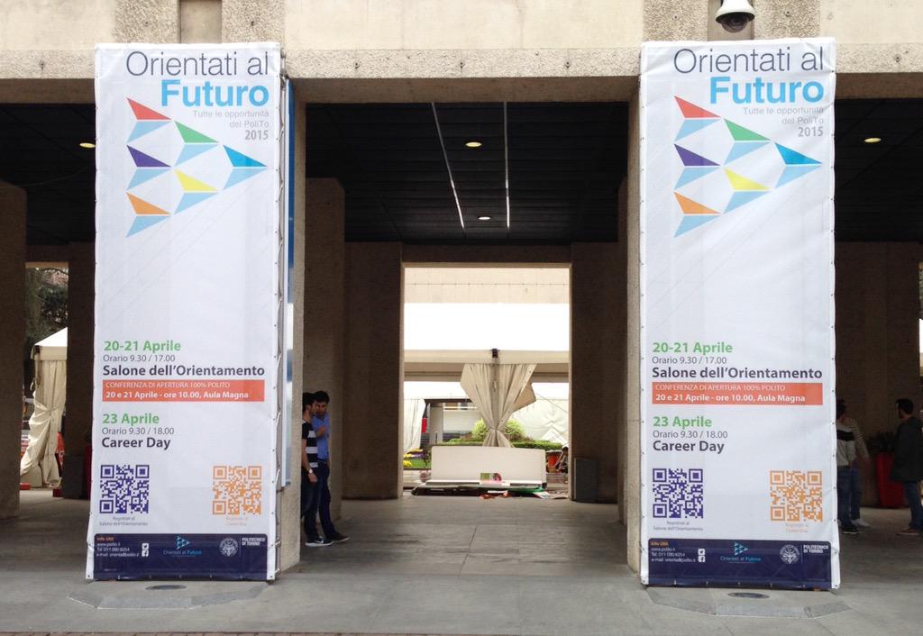 PoliTOnews's tweet photo. Salone dell'#orientamento 2015: Pronti per partire! Segui la diretta della Conferenza di apertura con #OaF2015 http://t.co/LhMpR97L3M