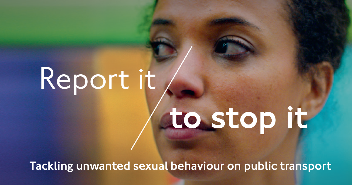 BTP's tweet photo. Seen the #ReportItToStopIt @TfL video? http://t.co/vYZ619YFpg

Now sign up to the Thunderclap: http://t.co/FndR0oJ3qp http://t.co/AG9WTqqGCs