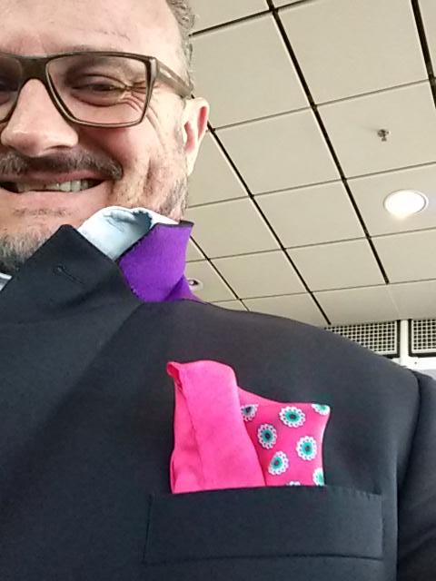 blankenhagenc's tweet photo. Is this colourful enough ? #iamlenovo #kickoffbarcelona http://t.co/pBbJf0td7n