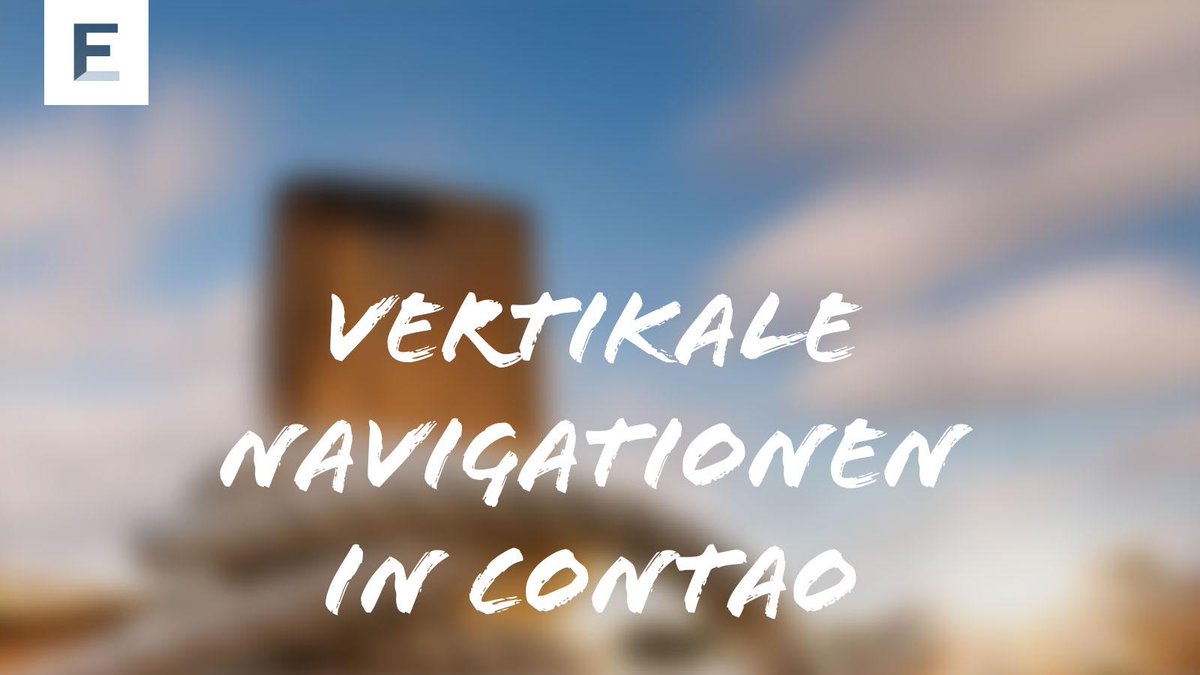 Neue Woche, neuer Artikel. Diesmal im CSS-Kurs: Vertikale Navigationen in Contao buff.ly/1JXUiEw #contao #css