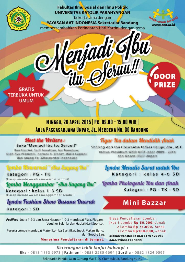 bernadus_seno's tweet photo. ayo Ibu dan Anak seru2an di Hari Kartini...
tgl. 26 Apr 2015
@ilovebdg @bdgevent http://t.co/tE7Fyto1AY @infobdg_ku  https://t.co/iL9x3iLyHw