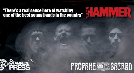 StampedePressUK's tweet photo. "Theres a real sense of watching one of the best young bands in the country" @MetalHammer 

@profaneband #StonerRock http://t.co/ITwdv5gqWH