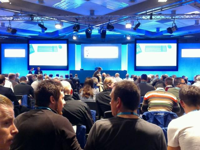 WonderLaura's tweet image. So excited, the #EvoConf keynote is about to start! #SharePoint
