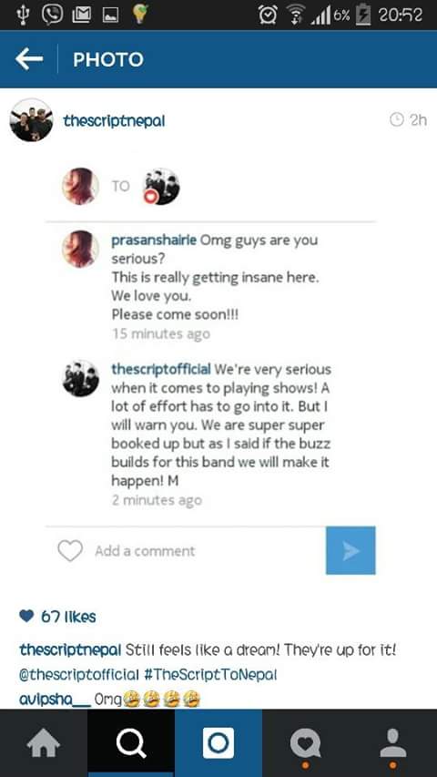 Amit_srsta's tweet image. The script shows interest . Lets bring them. 
#TheScriptofficial 
#ThescripttoNepal