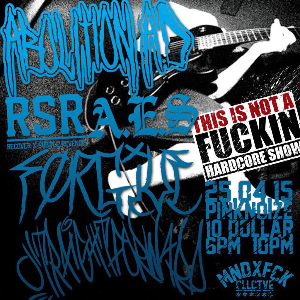 sfsghc's tweet photo. Haven't played a show in a while, so don't forget to come out and also a reunion show for Forgive! http://t.co/qF3w0wFiVM