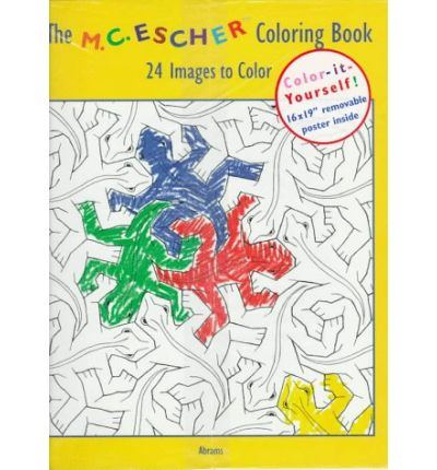 trysterobooks's tweet photo. How to mess with your kid's head: M. C. Escher colouring book @bookdepository http://t.co/hMBchmlpFP http://t.co/QeUAisGL8Z