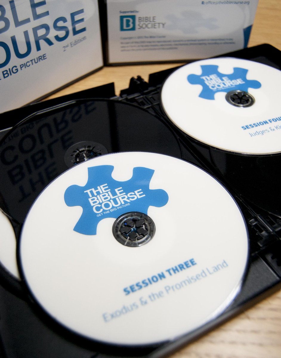 Dischromatics's tweet photo. Our latest #Duplication job for @thebiblecourse. 8-way DVD case with inlay and gloss coated DVDs. http://t.co/ft1v22rQMP