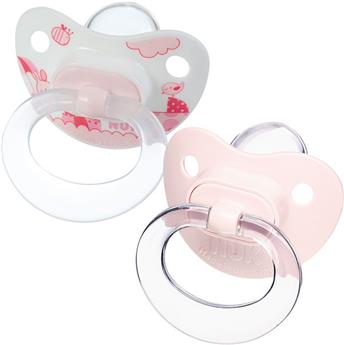 Badbouille_fr's tweet photo. Pour #bébé, @NukFrance propose un #lot de 2 #jolies #sucettes #rose en #silicone ! http://t.co/yvX9R6LRQB http://t.co/aFCPHJqu7B