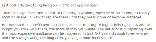 Is it cost effective to replace your inefficient appliances? #EnergyTip