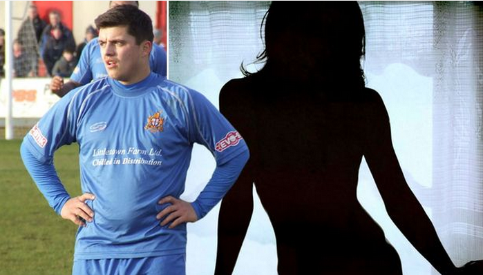 FootballFood's tweet photo. Semi-professional footballer sacked for having sex with fan in manager’s dug-out > http://t.co/NxEQ6RWf6K http://t.co/lxQYVxOocg
