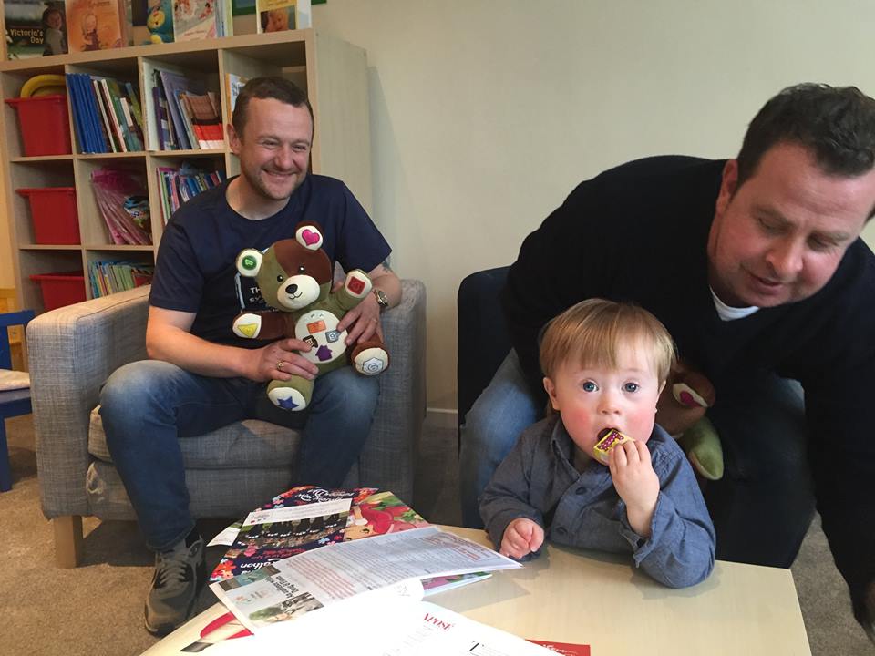 Downsyndromecen's tweet photo. Great interview with @mnidhulaing  about her son Liam who hung out with @pjgallagher and @DamianF4FM for #mission21 http://t.co/ncH2X8CNZn