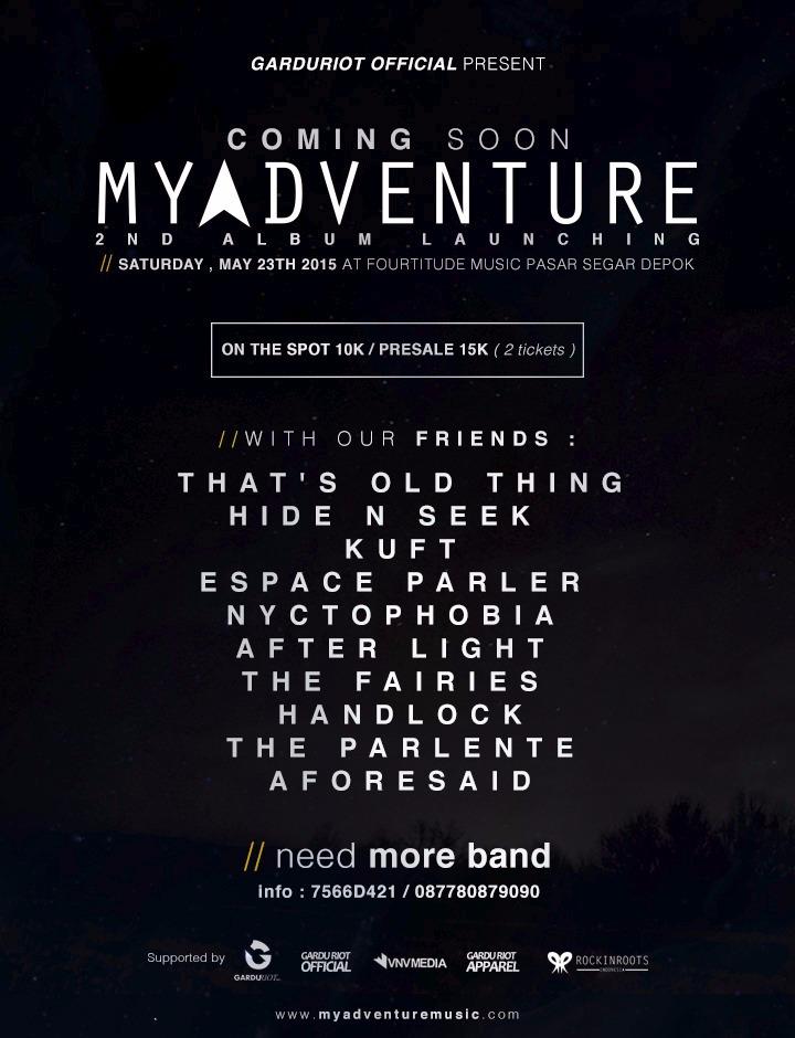 Segera launching album kedua kami , cc <a href="/Promosi_Indie/">IG: PromoMusikIndie</a>  <a href="/IndiersRadio/">Bukan Radio FM</a>