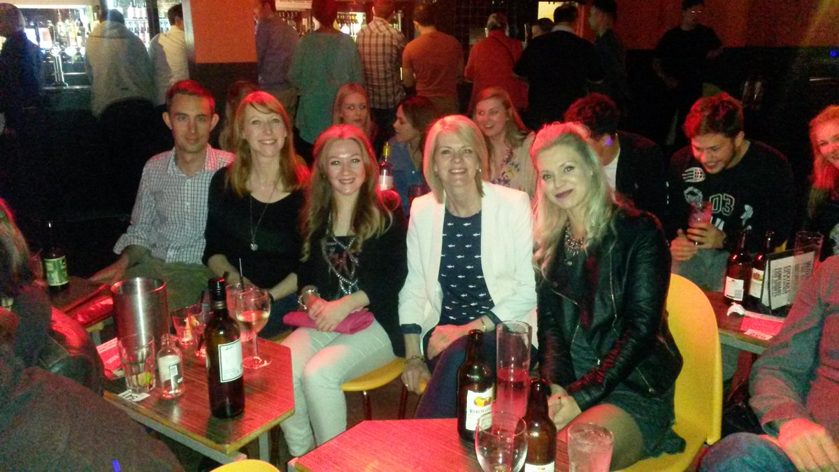 Brilliant evening @TheGleeClub #oxford on Saturday! We had a great work night out! #martinco #witney #worksdo