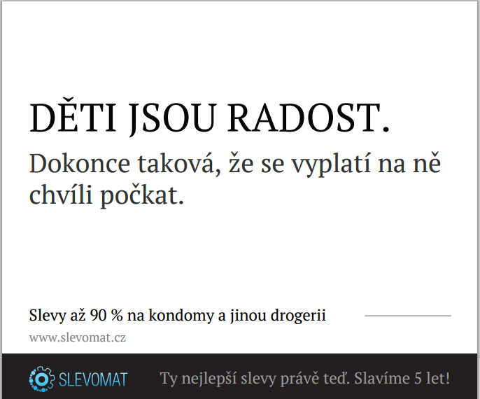 Všech 77 inzerátů na <a href="/slevomat/">Slevomat.cz</a>. Kampaň, kterou se musíte pročíst. #copywriting marketingsales.tyden.cz/rubriky/market… via <a href="/hvozdecky/">Lukáš</a>