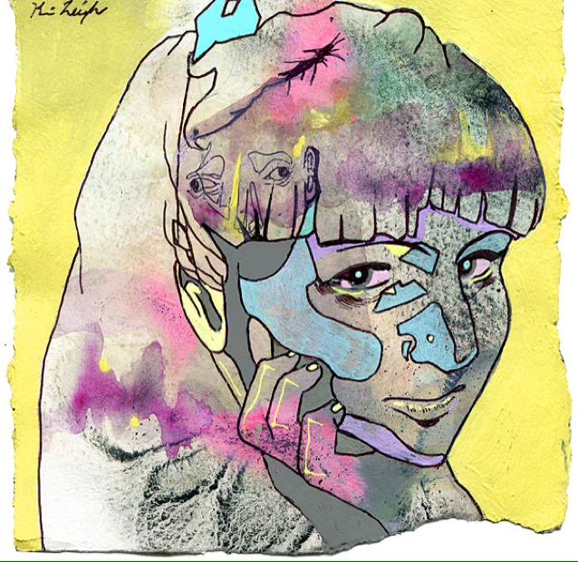 jakebenwright__'s tweet photo. 'Romy' by @kiraleigh! Check out more of her work here http://t.co/d5ggfBU1SE #art #design #unique #retweet http://t.co/13m28TYyRK