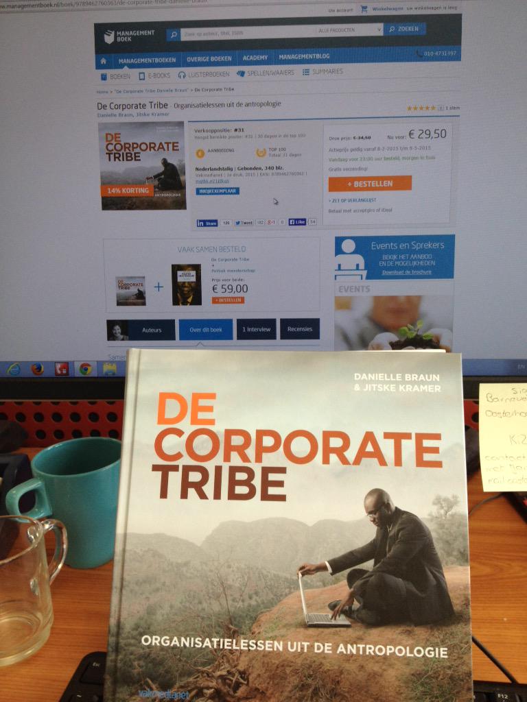 Sinds verschijning vorige week hoor ik alleen maar enthousiaste verhalen over <a href="/CorporateTribe/">De Corporate Tribe</a> en het zijn er veel!