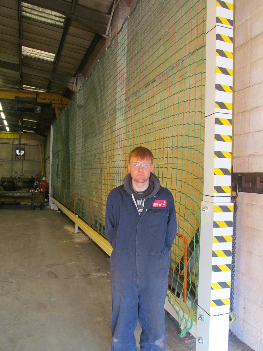 sbbillington's tweet photo. A fantastic achievement from one  apprentices Health and safety initiative to protect our workers when loading. http://t.co/M6chMWpxBx