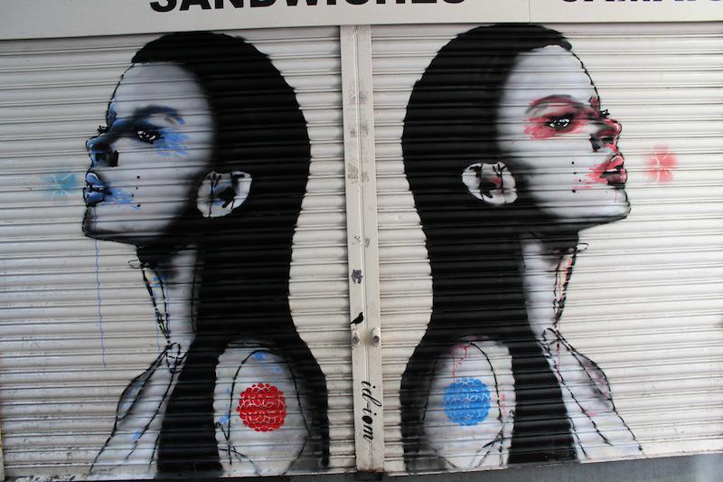 BrixtonBlog's tweet photo. New #SaveBrixtonArches art going up yesterday - check it out... cc @thisonesart @tizerone @Thisisidiom http://t.co/QAKmnsGsr7