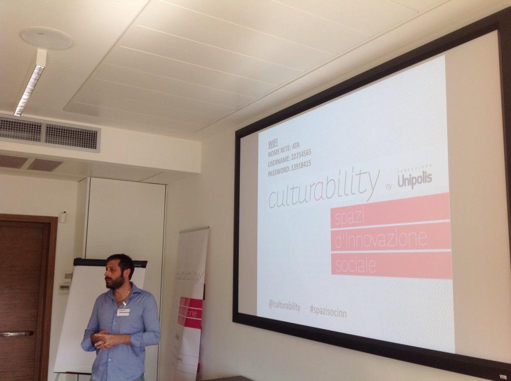 culturability's tweet photo. Ultimo pitch con @sergiogalasso e il progetto #Urbanamente #Milano per promuovere nuove forme educazione informale http://t.co/R4S8zrDEz4