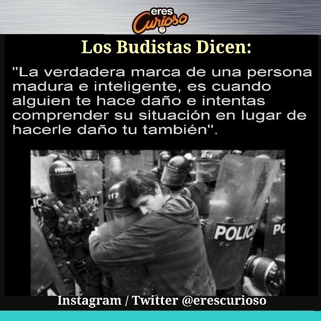 EresCurioso's tweet photo. Los Budistas Dicen... http://t.co/yBdK2wjAC6