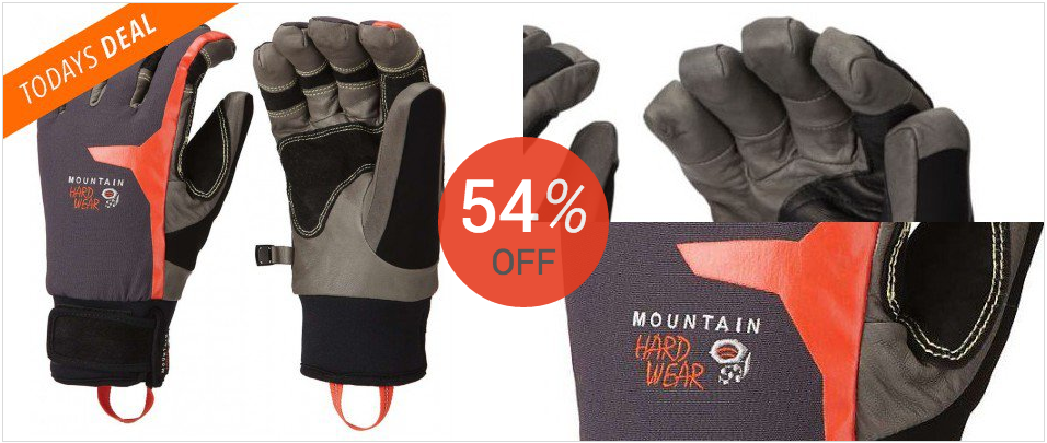 Today's deal—Save 54% off Mountain Hardwear Men's Hydra Pro Glove liveoutthere.com/deals/mountain…